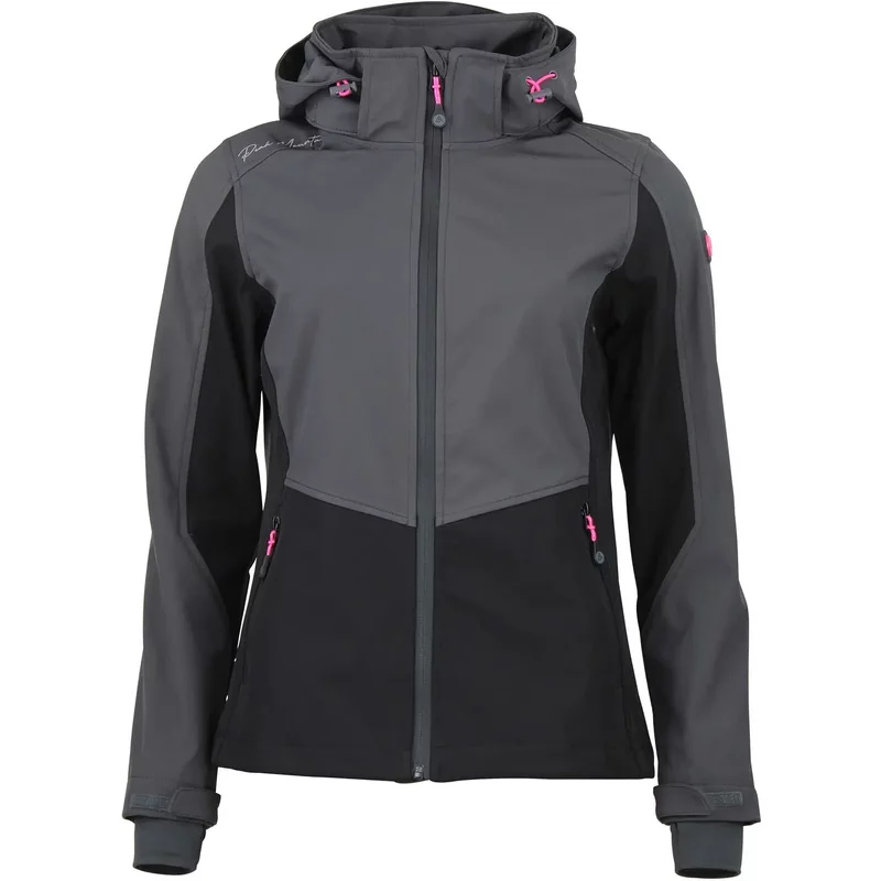 Mesh women's zip-up hooded jacket Peak Mountain Softshell