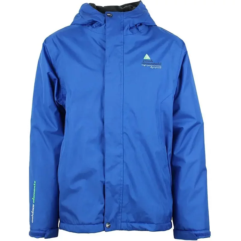 Children's double fleece ski jacket Peak Mountain Ecajik