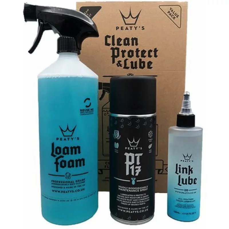 Kit pray nettoyant vélo Peaty's Loam Foam PT17 Link Lube