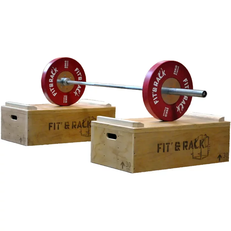 Plot 300mm Hauteur Bois Fit & Rack