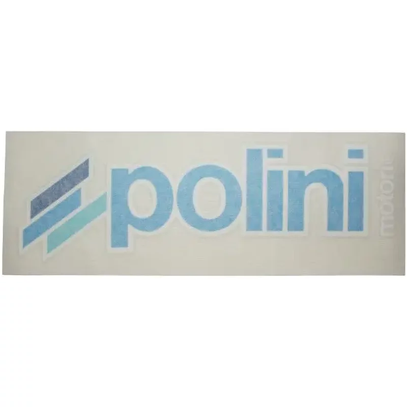 Lot de 2 stickers, autocollants Polini Blue Line