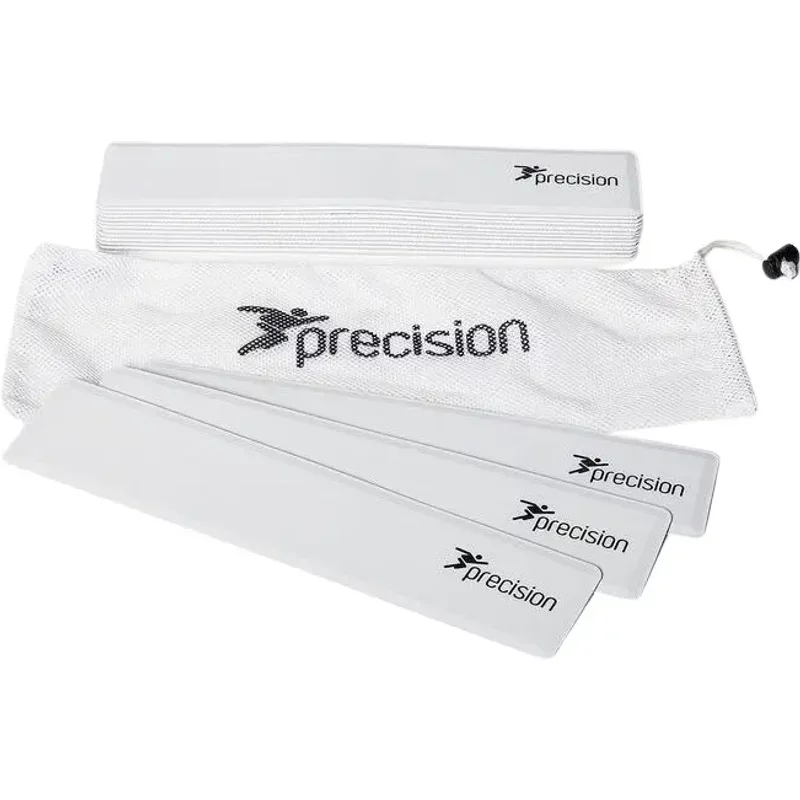 Marqueurs rectangulaires en caoutchouc Precision (x15)