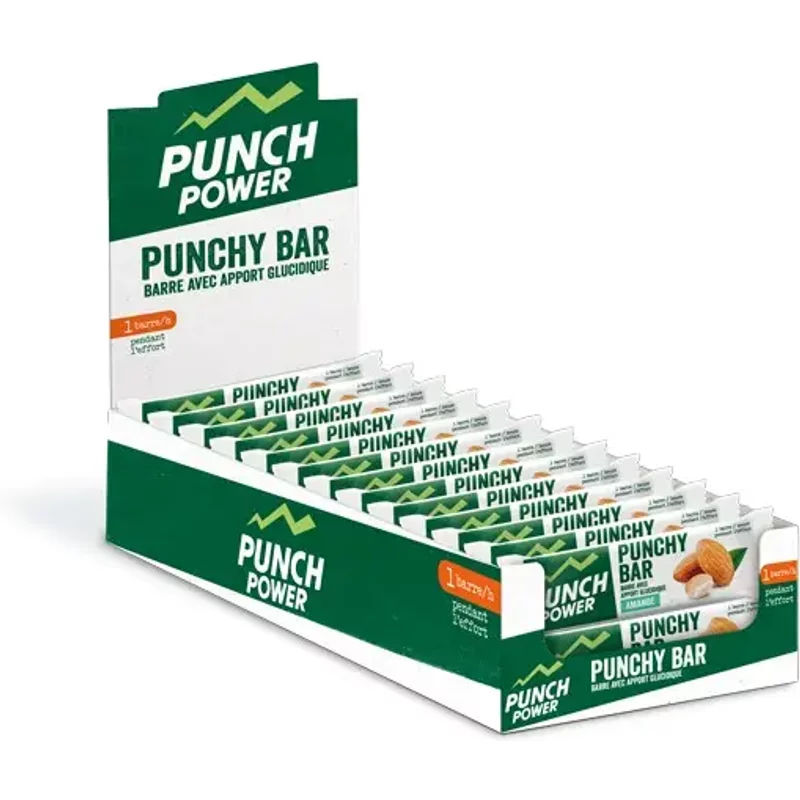 Barres énergétiques Punch Power Punchybar Amande