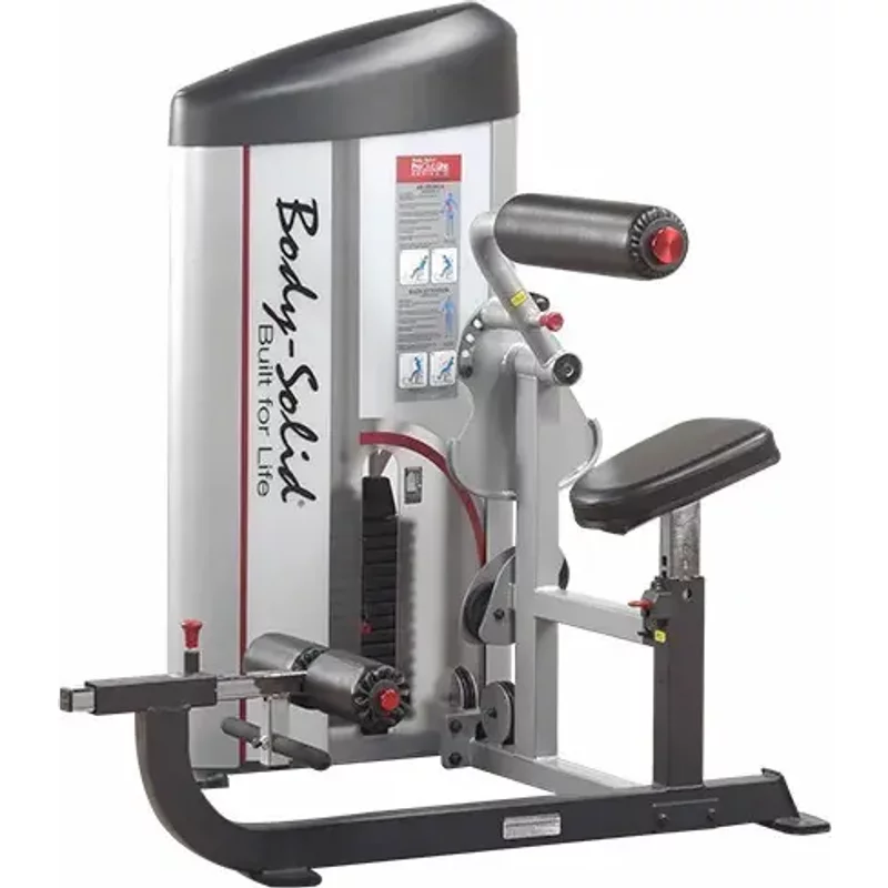 Appareil de musculation abdominale arrière ProClubLine Series II Pile de poids 105 kg