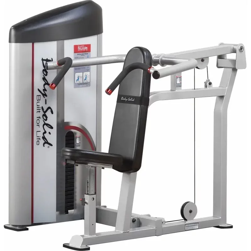 Appareil de musculation presse à épaules ProClubLine Series II Pile de poids 95 kg