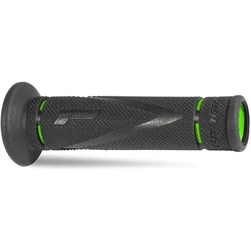 Poignées moto double densité extrémité fermé Progrip