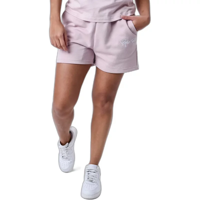 Short basique broderie logo femme Project X Paris