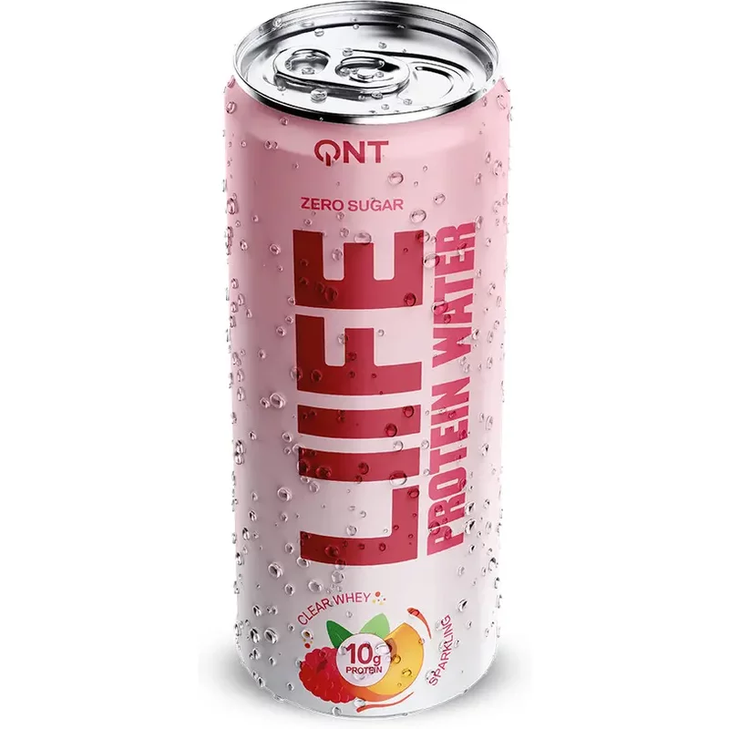 Boisson énergétique rasberry peach QNT