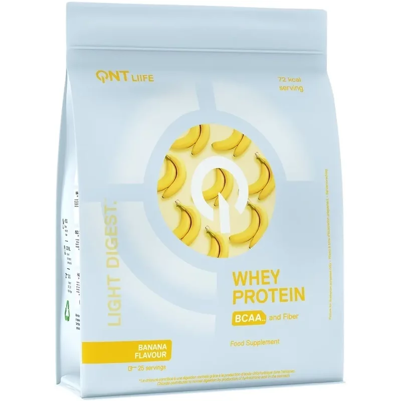 Nutrition protéinée QNT Light Digest Whey Protein - Banane