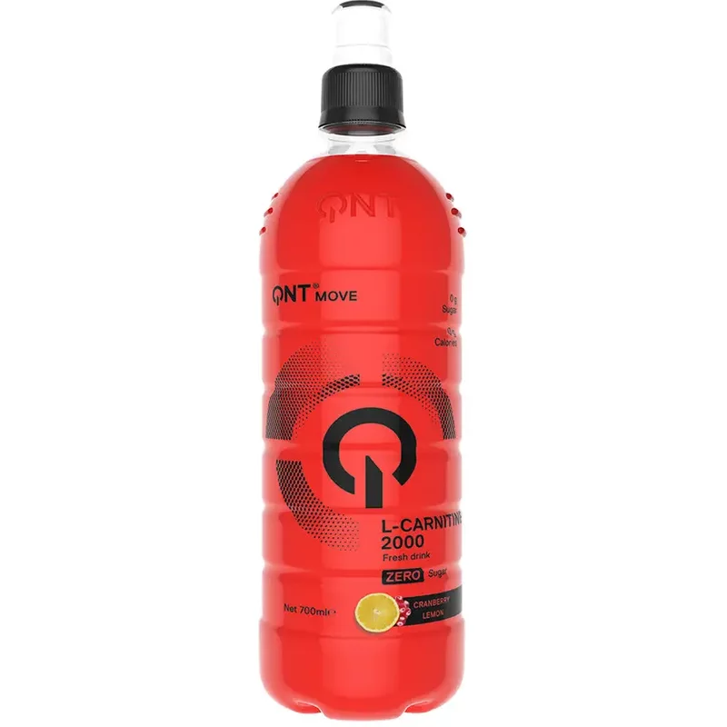 Boisson énergétique Canneberge-Citron zéro calorie QNT L-Carnitine