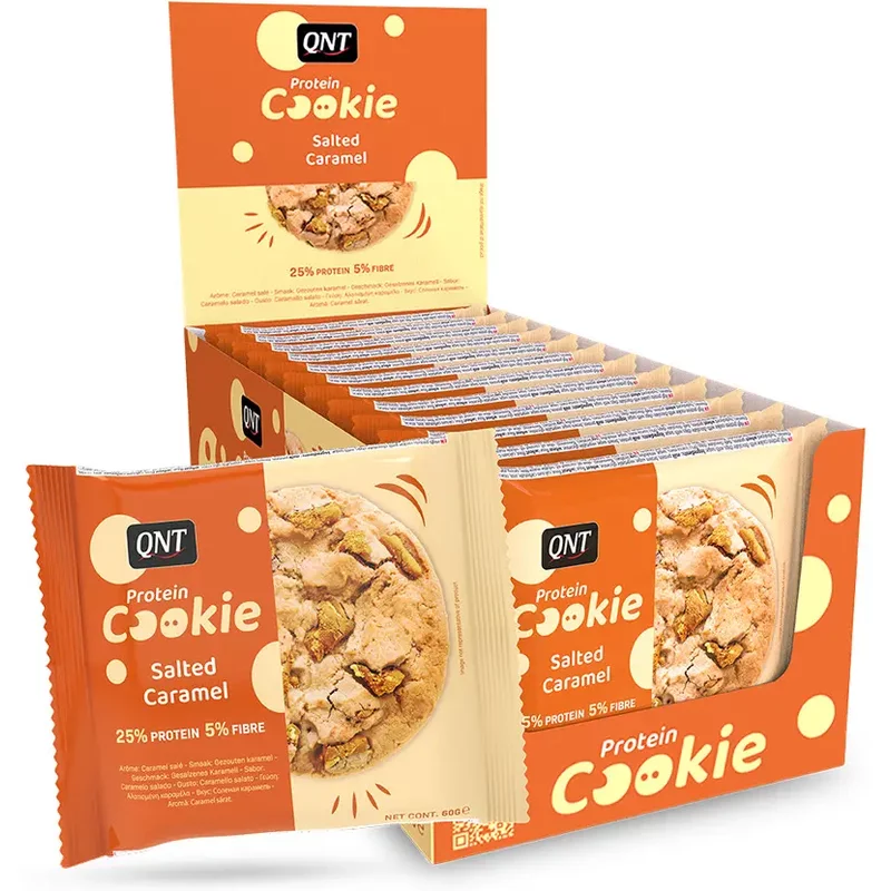Nutrition protéinée caramel salé QNT Cookie