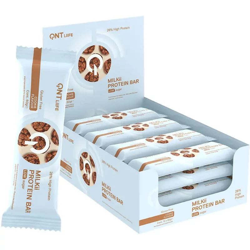 Nutrition protéinée Cookie QNT Liife Milkii Protein Bar Low Sugar