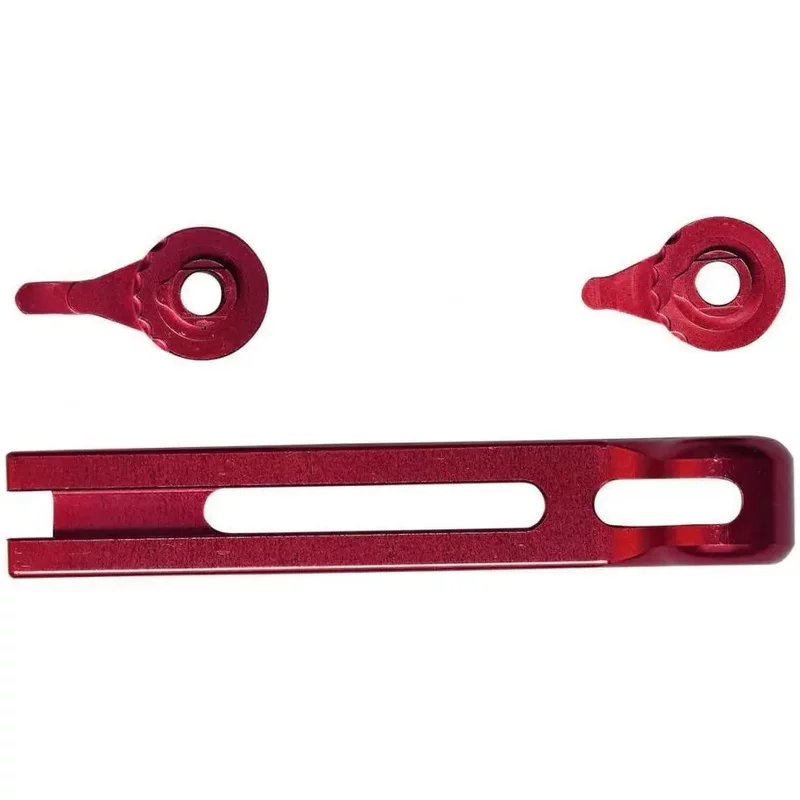 Kit de Levier de frein moto 2rallonges+4curseurs Racing Technology Folder