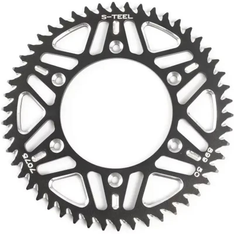 Couronne moto anti-boue en Alu S-Teel Suzuki 520