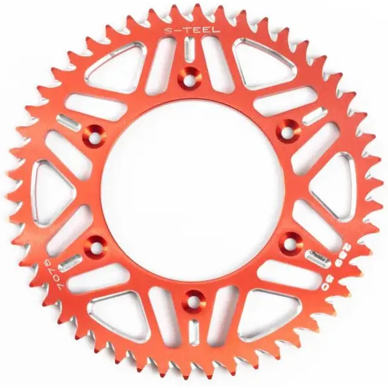 Couronne moto anti-boue en Alu S-Teel Suzuki 520