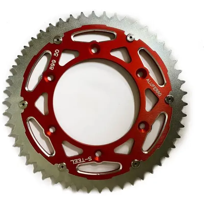 Couronne moto anti-boue bi-métal S-Teel Gas Gas 520