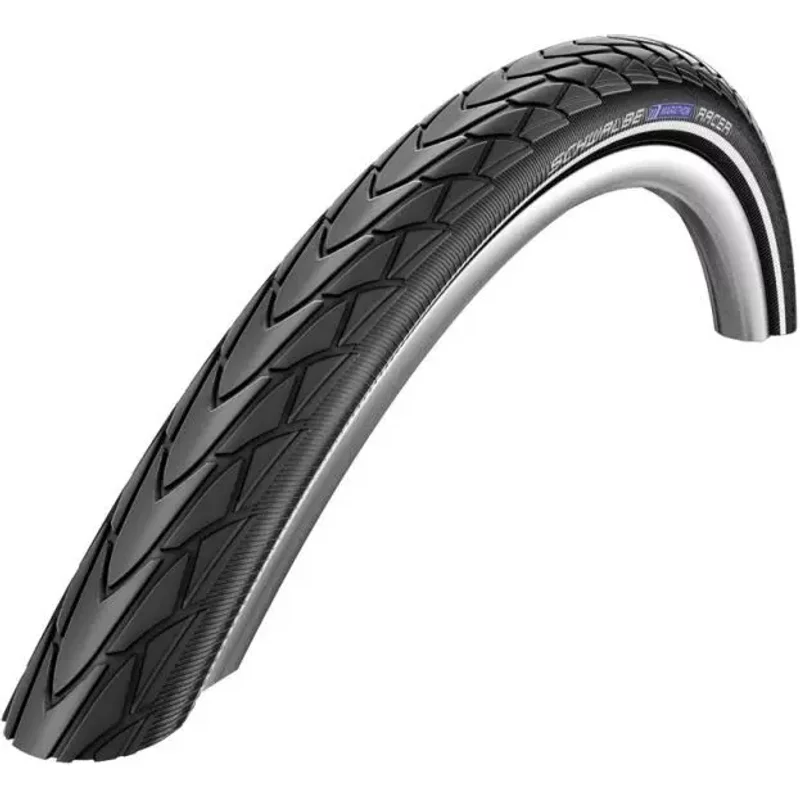 Pneu endurance rigide réfléchissant Schwalbe Marathon Racer R-Guard HS429 Liteskin Perform. 40-355