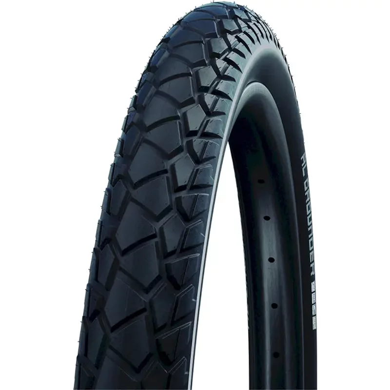 Pneu rigide avec réfléchissant Schwalbe Al Grounder Hs611 Perf Dd Raceguard Addix 65-584