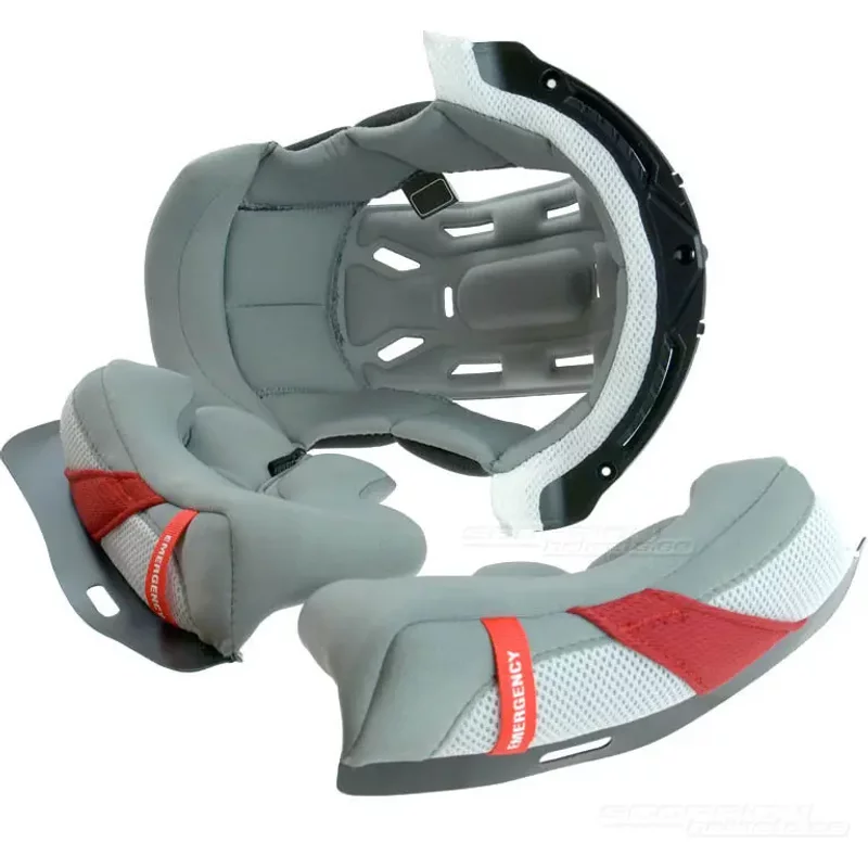 Ensemble de mousses pour casque de moto Scorpion vx-22 kw standard