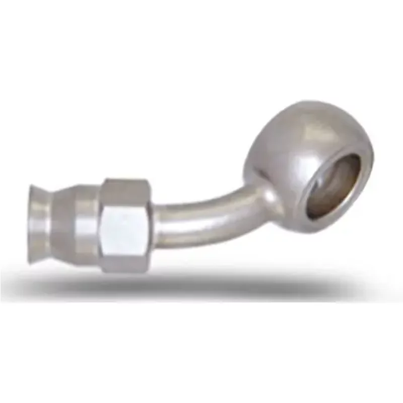 Raccord a oeil 45° complet avec olive+ecrou SEMC