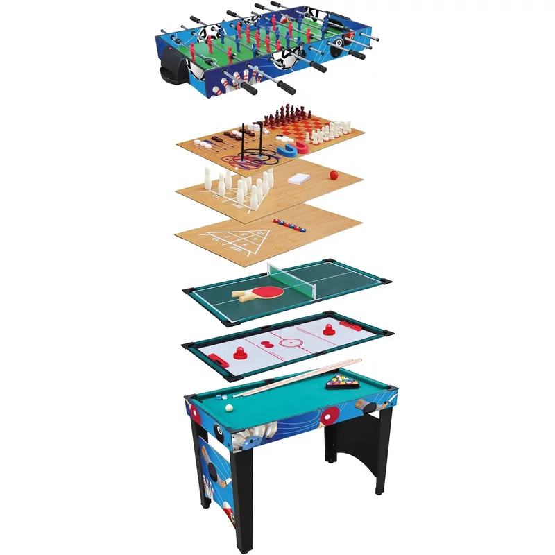 Table avec jeux interchangeables multi_jeux Softee Evolution