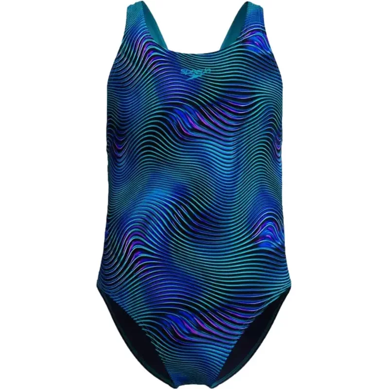 One-piece swimsuit for girls Speedo Print Leaderb