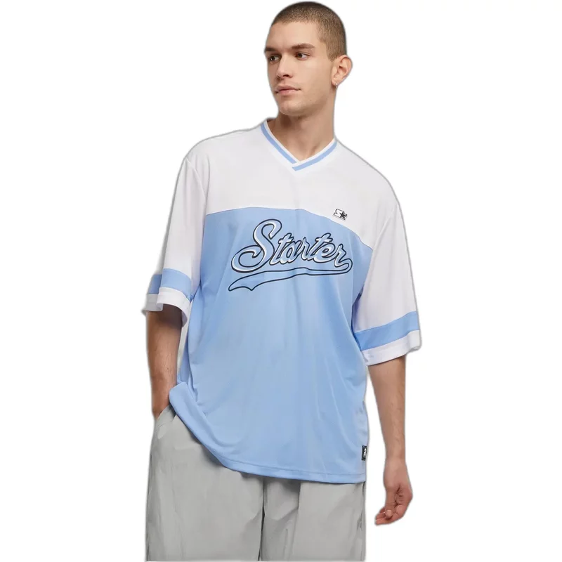 T-shirt col V en maille Starter