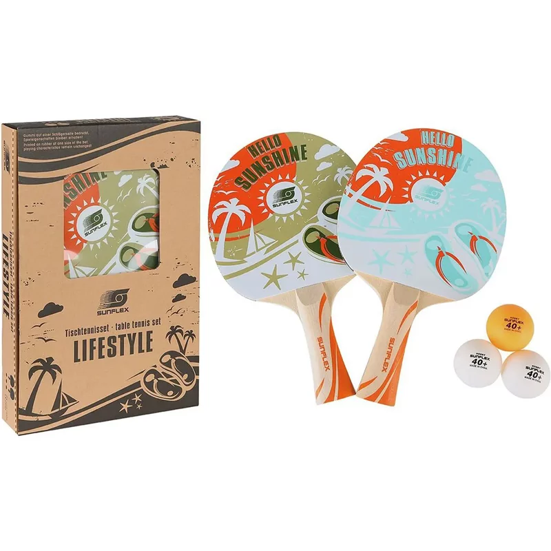 Ensemble de raquettes de tennis de table sunflex Lifestyle