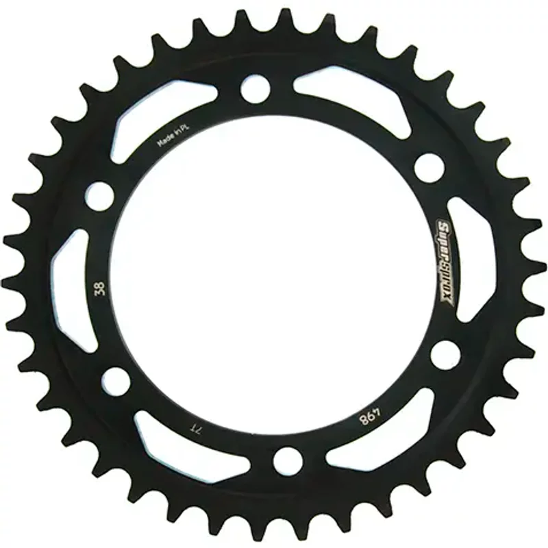 Couronne moto Supersprox RFE-498:38 # 50-29019-38 # 1-4529-38 # 16605-38