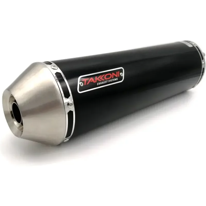 Échappement moto brossé inox Takkoni GSX-S 750, 16-, GSR 750, 11 (Euro 3 et 4)
