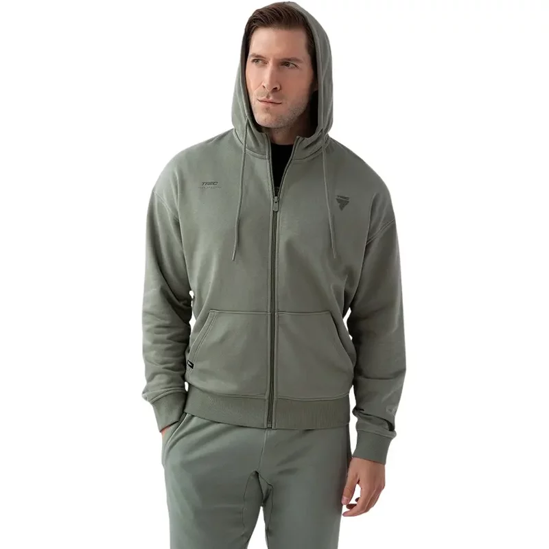 Sweatshirt à capuche zippée Trec Wear TW Basic 180