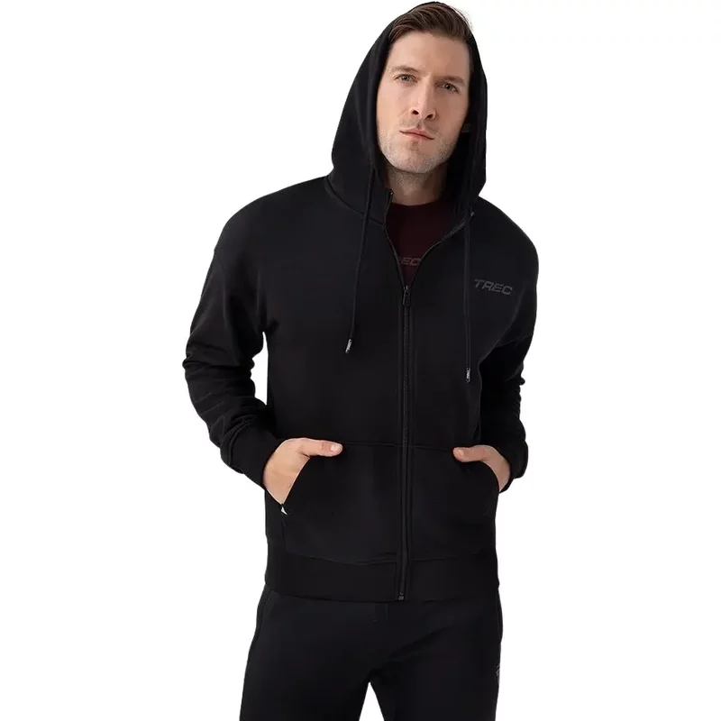 Sweatshirt à capuche zippée Trec Wear TW Basic 182
