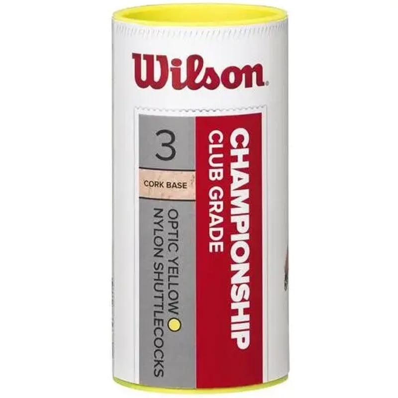 Lot de 3 volants de championnat Wilson