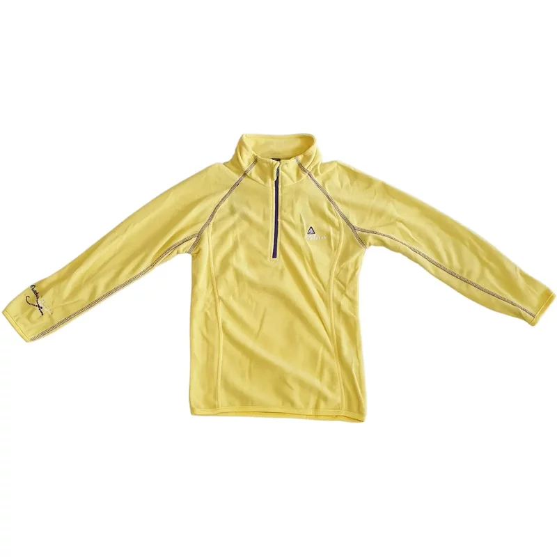 Micro fleece half zip sweatshirt for girls Peak Mountain Gafine