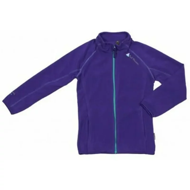 Girl's full-zip microfleece sweatshirt Peak Mountain Fafone
