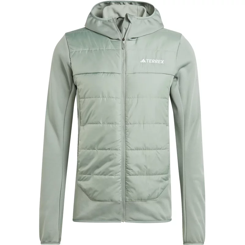 Hybrid insulated hooded hiking jacket adidas Multi Terrex