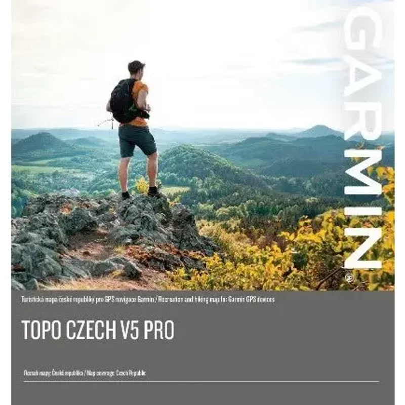 Card Garmin Topo Czech v5 Pro,Download Voucher
