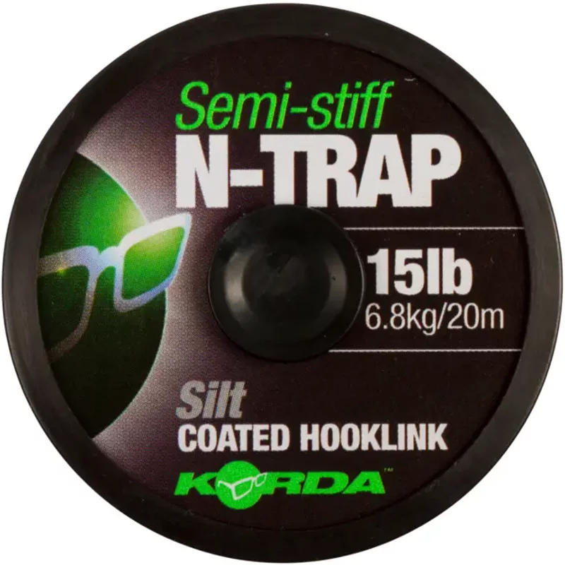 Carp leader Korda N-TRAP Semi -Stiff 6.8kg
