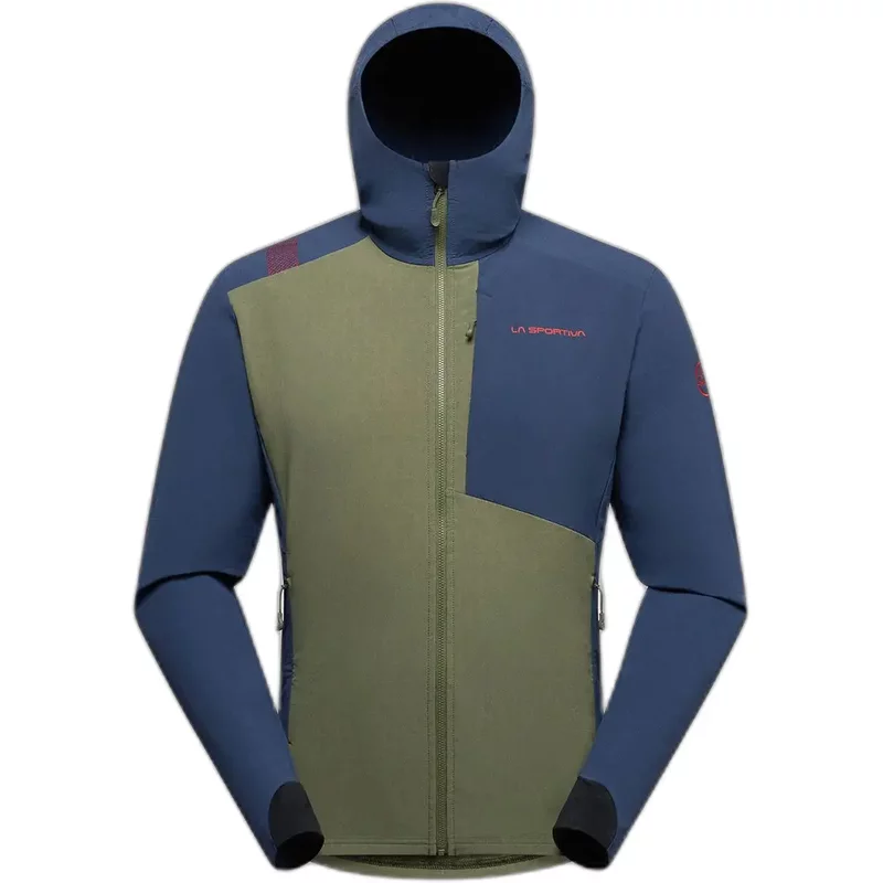 Hooded zipped fleece La Sportiva Descender Storm