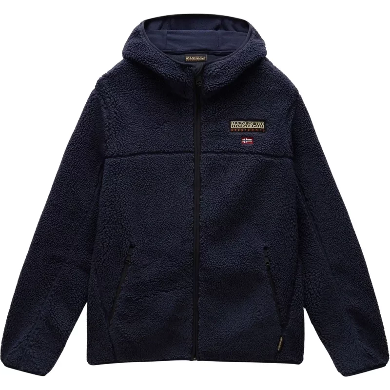 Zip-up hooded fleece Napapijri T-Tynik