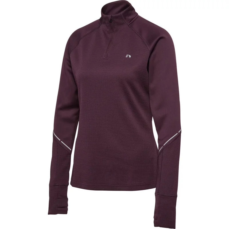 Sweatshirt 1/2 zip woman Newline Power
