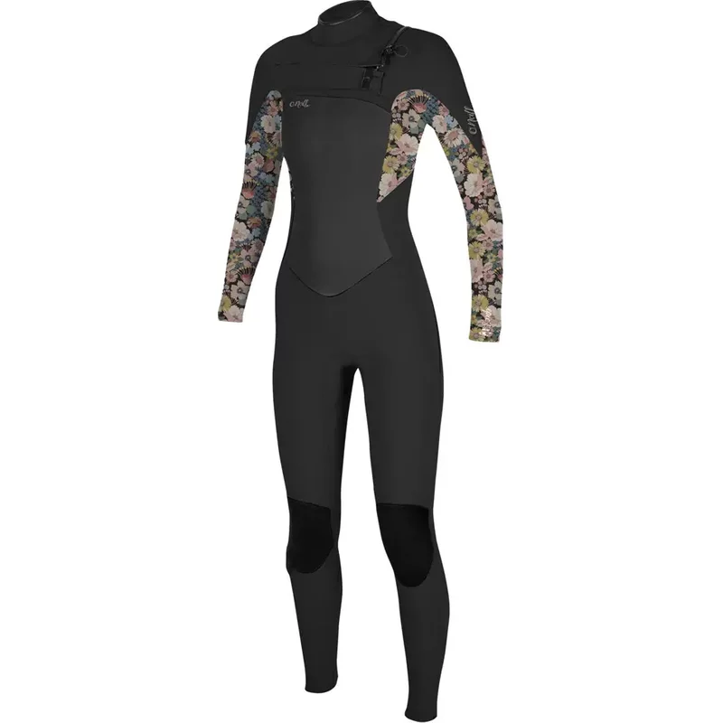 Girl's chest zipper surf wetsuit O'Neill Epic 5/4