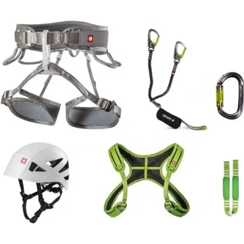 Climbing harness with chest harness Ocun Via Ferrata Twist+Shard
