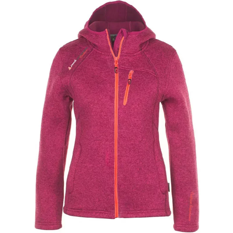 Women's bonded fleece jacket Peak Mountain Alaine