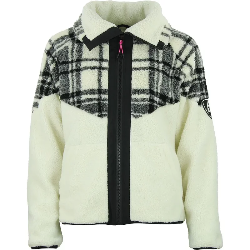Women's zipped fleece Peak Mountain Sherpa 350G