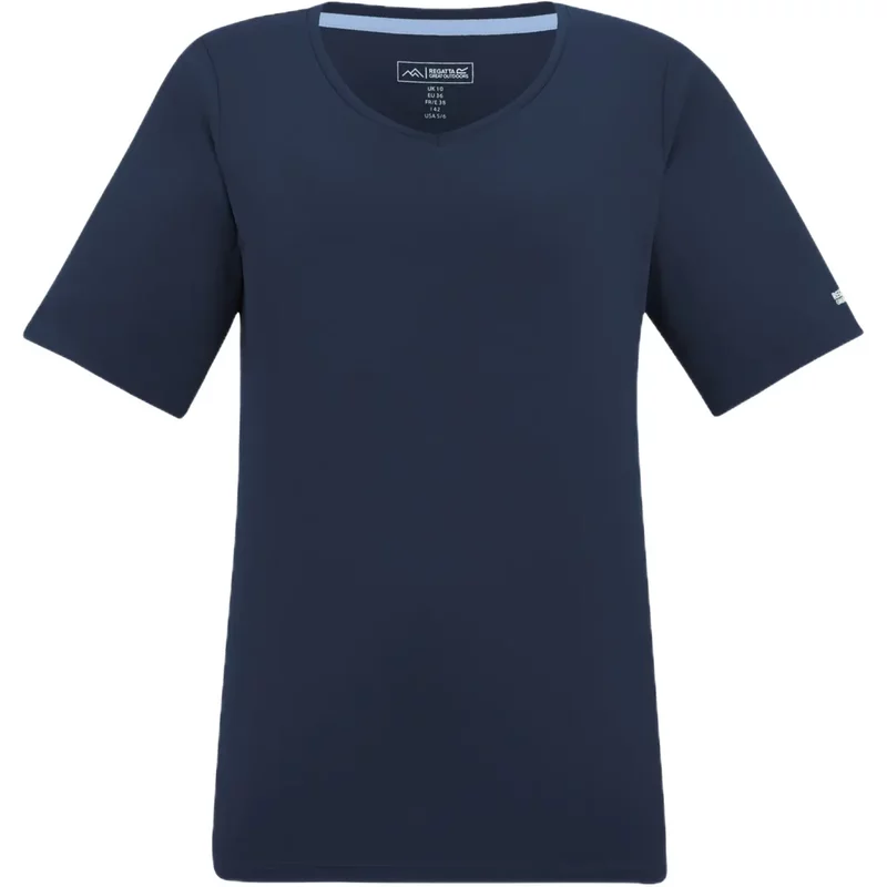 Women's V-neck T-shirt Regatta Fingal