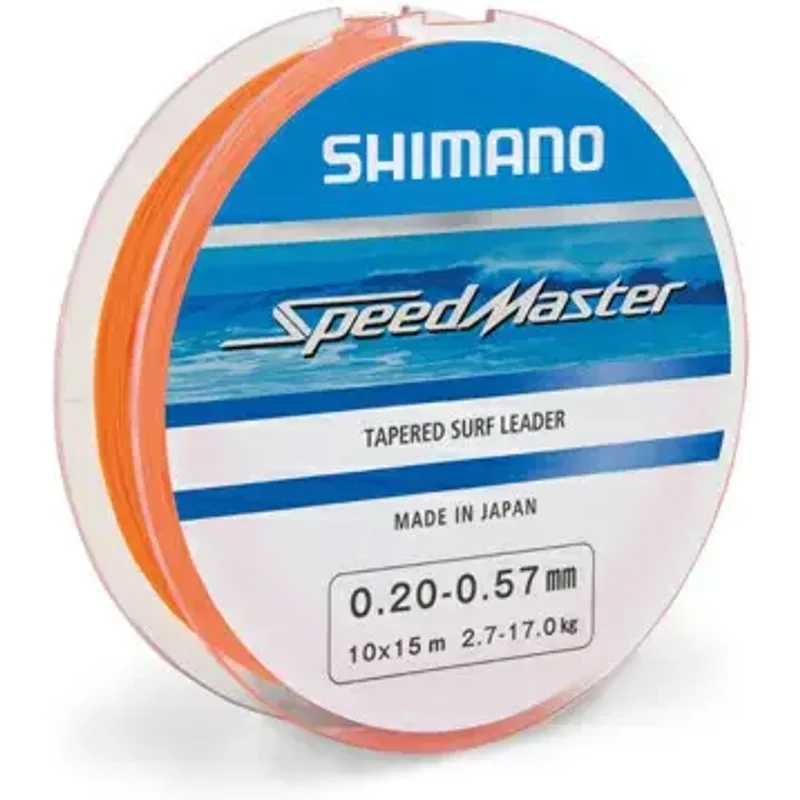 Nylon Shimano Speedmaster Tapered Surf Leader 10x15m