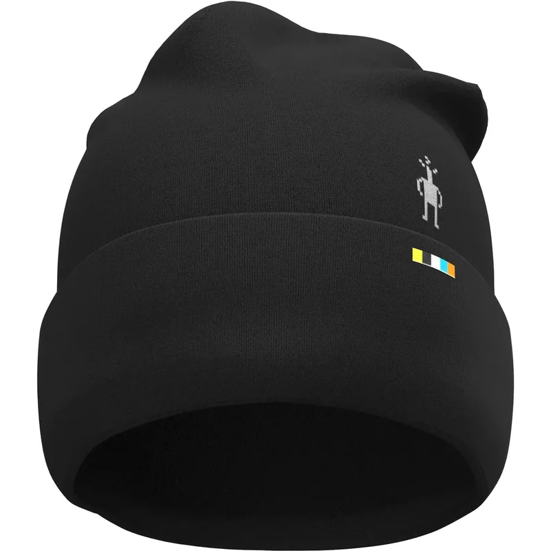 Reversible thermal merino wool turn-up beanie Smartwool