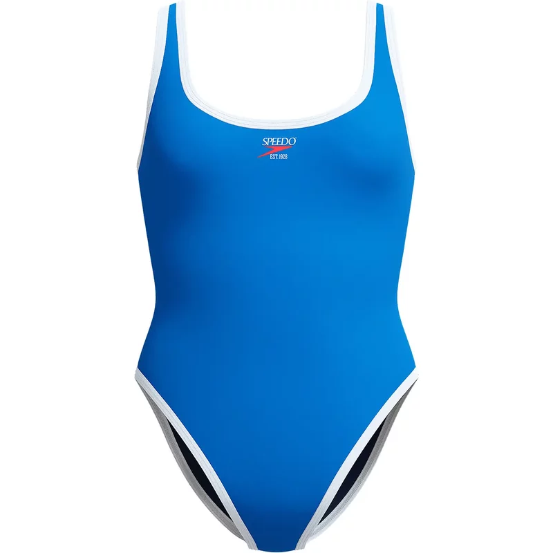 Women's 1-piece swimsuit Speedo Solid Bound Scoop