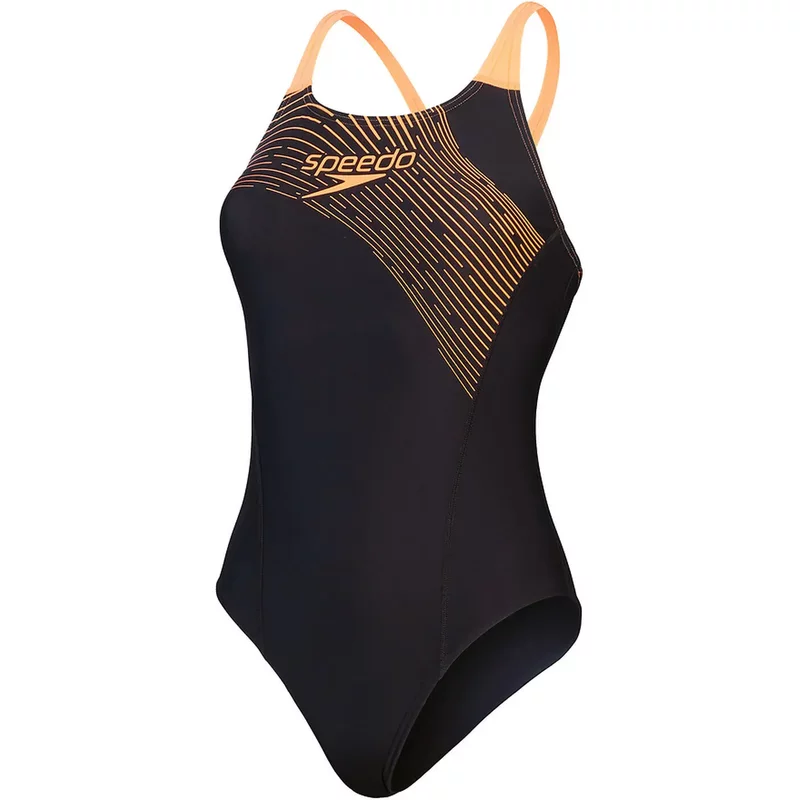 Women's 1-piece swimsuit Speedo Eco Medley logo
